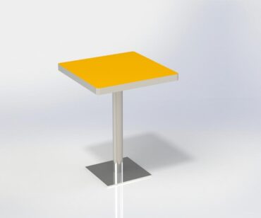 Mesa Qatar caudrada laminado 2