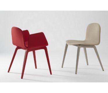 Silla Bob XL Ondarreta patas madera 4 brazos