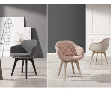 Sillon Lap pata madera Dressy Mobliberica