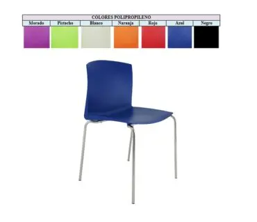 Silla Cloe metal