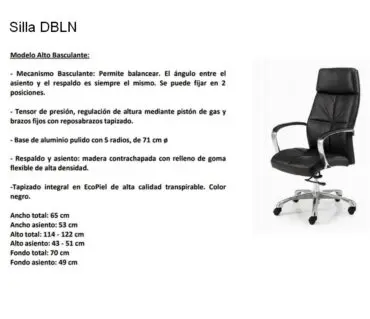 Ficha Tecnica Dublin Ruedas