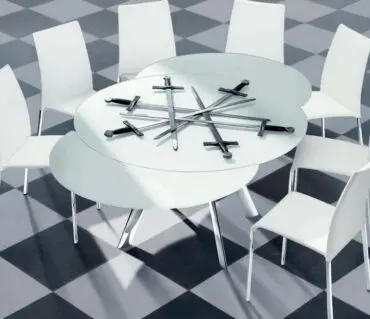 Mesa Giro Bontempi 4 patas 3