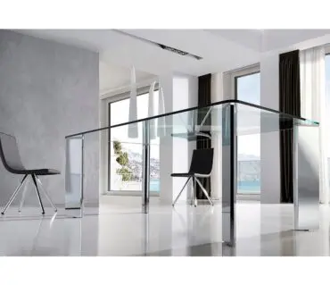Mesa Comedor Cristal Transparente Play Ramiro Tarazona