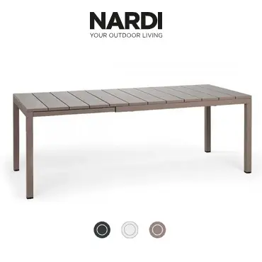 Mesa Terraza extensible Río Nardi
