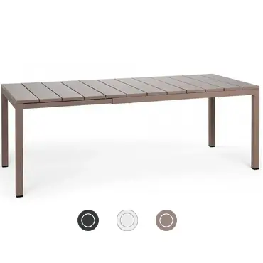 Mesa Terraza extensible Río Nardi