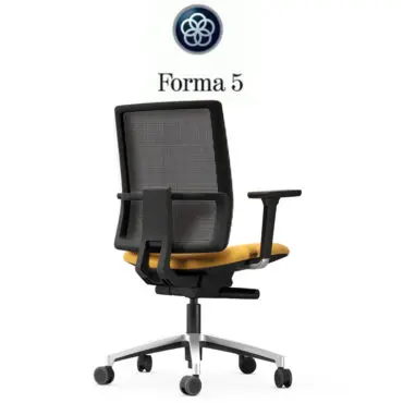 Sillón oficina Spot Forma 5 con respaldo bajo