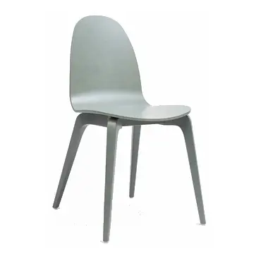 Silla Bob con patas de madera Ondarreta