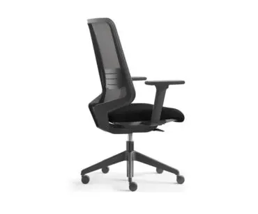 Sillón oficina Dot Home black Forma 5