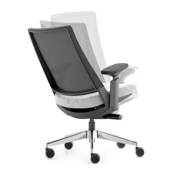 Sillón oficina Kineo Forma 5, con mecanismo Side to Side