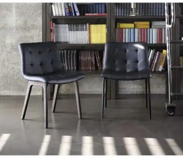 Silla Kuga Bontempi pata madera