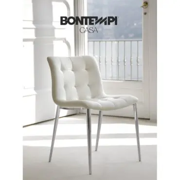 Silla Kuga Bontempi pata metálica