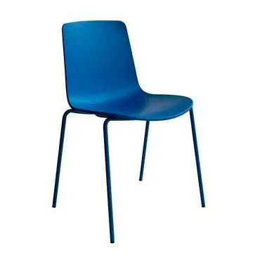 Silla Lottus Enea pata metálica