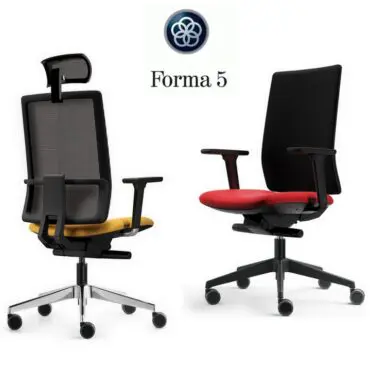 Sillón oficina Spot Forma 5 con respaldo alto