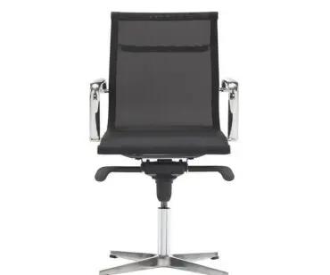 Sillón oficina 22-BRL base plana