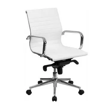 Sillón Oficina 22-LDN Bajo Blanco