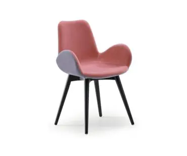 Silla y sillón comedor 64- Dalia S L TS y Dalia PB L TS