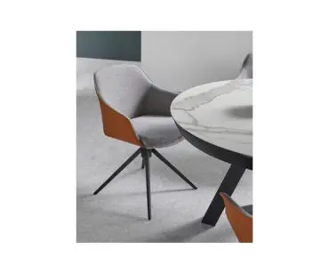 Sillón Kedua pie central giratorio Mobliberica
