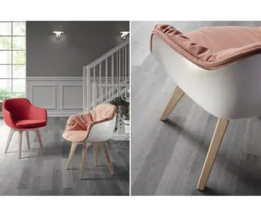 Sillon Lap pata madera Dressy Mobliberica 5