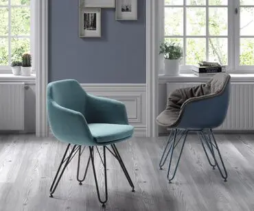 Sillón Lap Dressy pata metálica