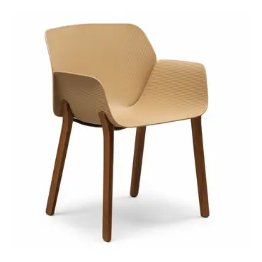 Sillón 10-Nuez Andreu World SO-2770 termopolímero