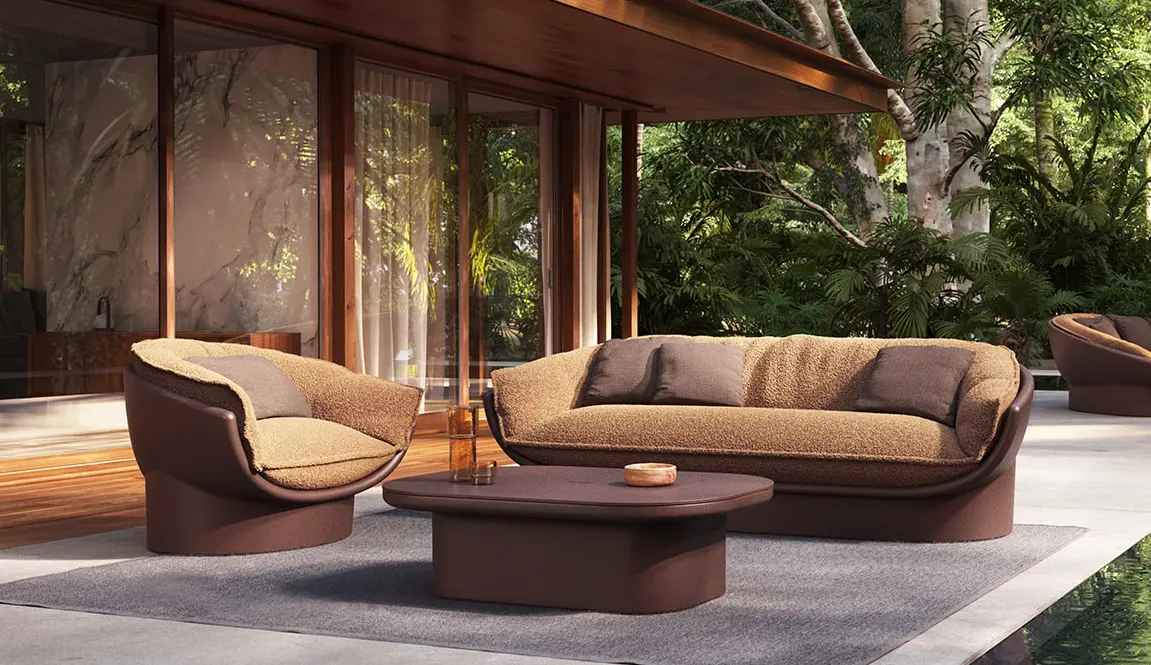 Sofa exterior Luna Vondom