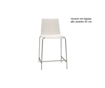 Taburete 10-Flex High Back BQ-1665 y BQ-1671 Andreu World.
