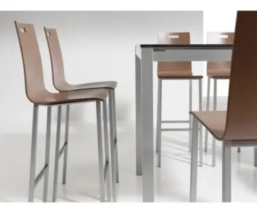 Taburete cocina Koko Mobliberica respaldo alto
