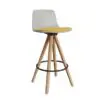 Taburete Lottus Spin madera Enea