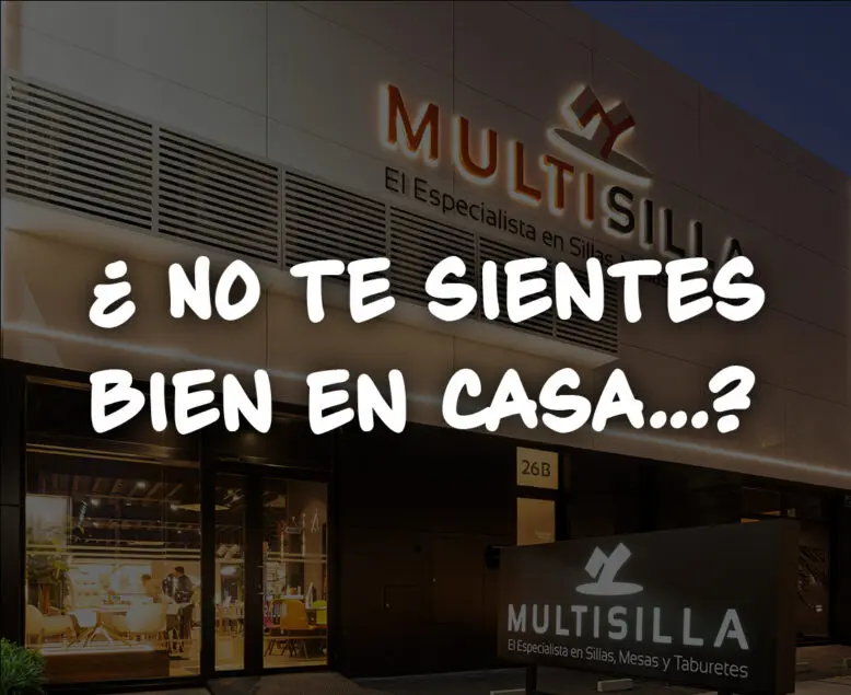 Rebajas, siéntate bien con Multisilla
