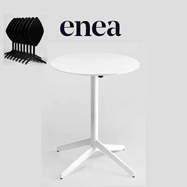 Mesa Terraza plegable Pile de Enea