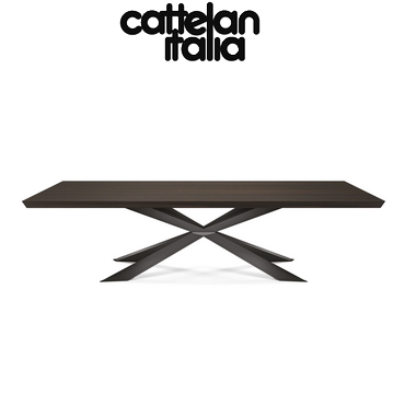 Mesa Spyder Wood Cattelan Italia