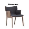 Silla de comedor Sillón 10-Adela Rex SO 1414 tapizado Andreu World