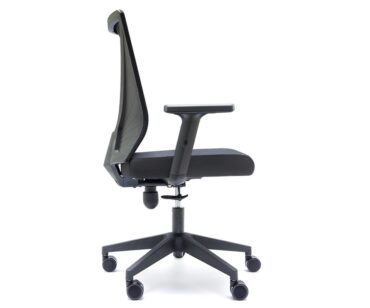 Sillón oficina 22-TRN negra