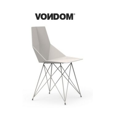 Silla de cocina y exterior Faz Inox Vondom