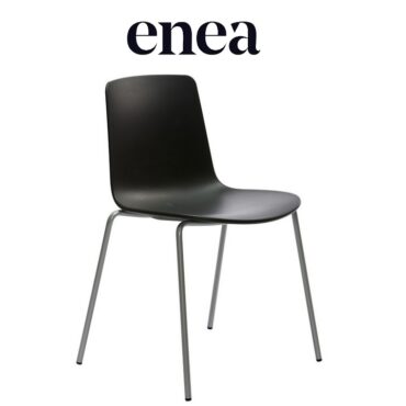 Silla Lottus Enea pata metálica