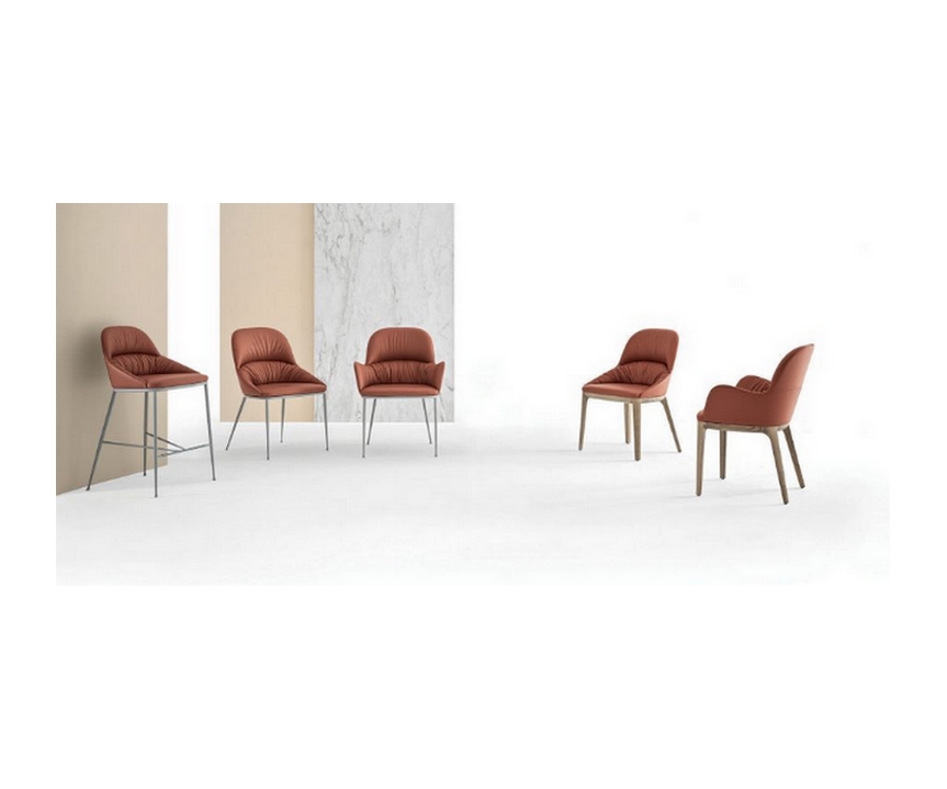 Silla Queen Bontempi 34.46 - Sillas Mesas y Taburetes Multisilla