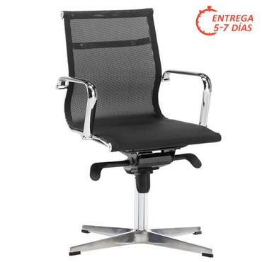 Sillón oficina 22-BRL base plana