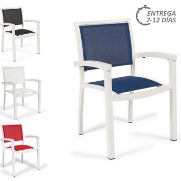 Sillón de exterior 25 Eros blanco