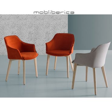 Sillon Kedua pata madera Mobliberica previa