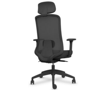 Silla oficina 32- Land con cabezal negro