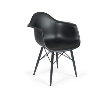 Sillón 25-Picasso X4 acero pintado negro