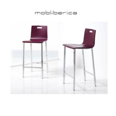 Taburete cocina Koko respaldo bajo Mobliberica