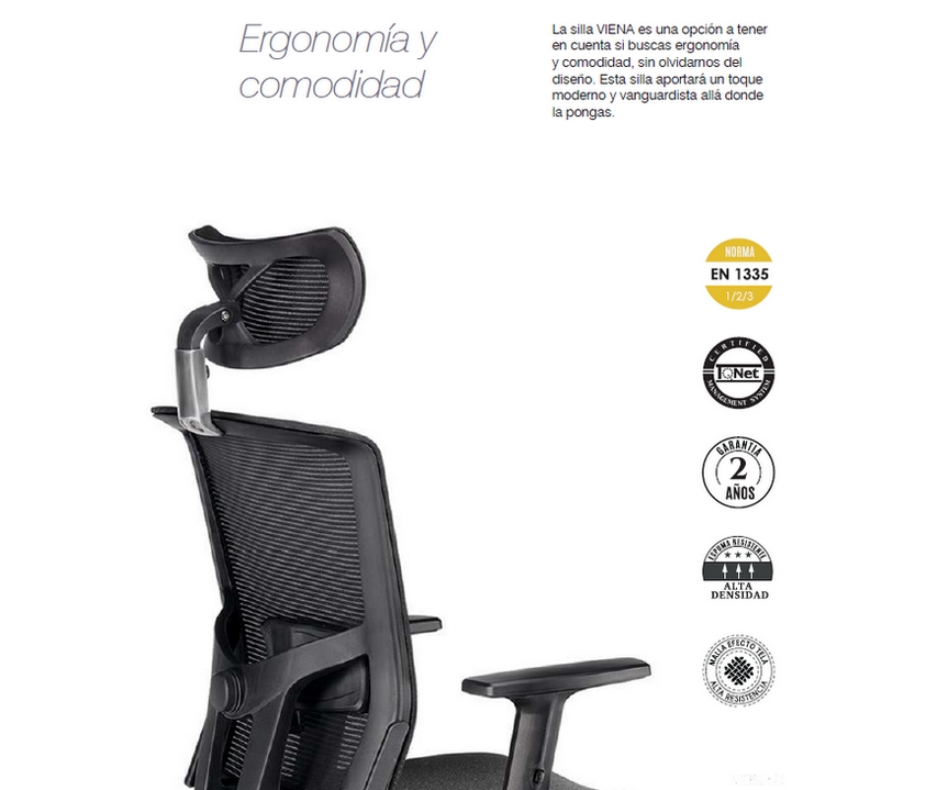 Sillón oficina 22-AKR - Sillas Mesas y Taburetes Multisilla